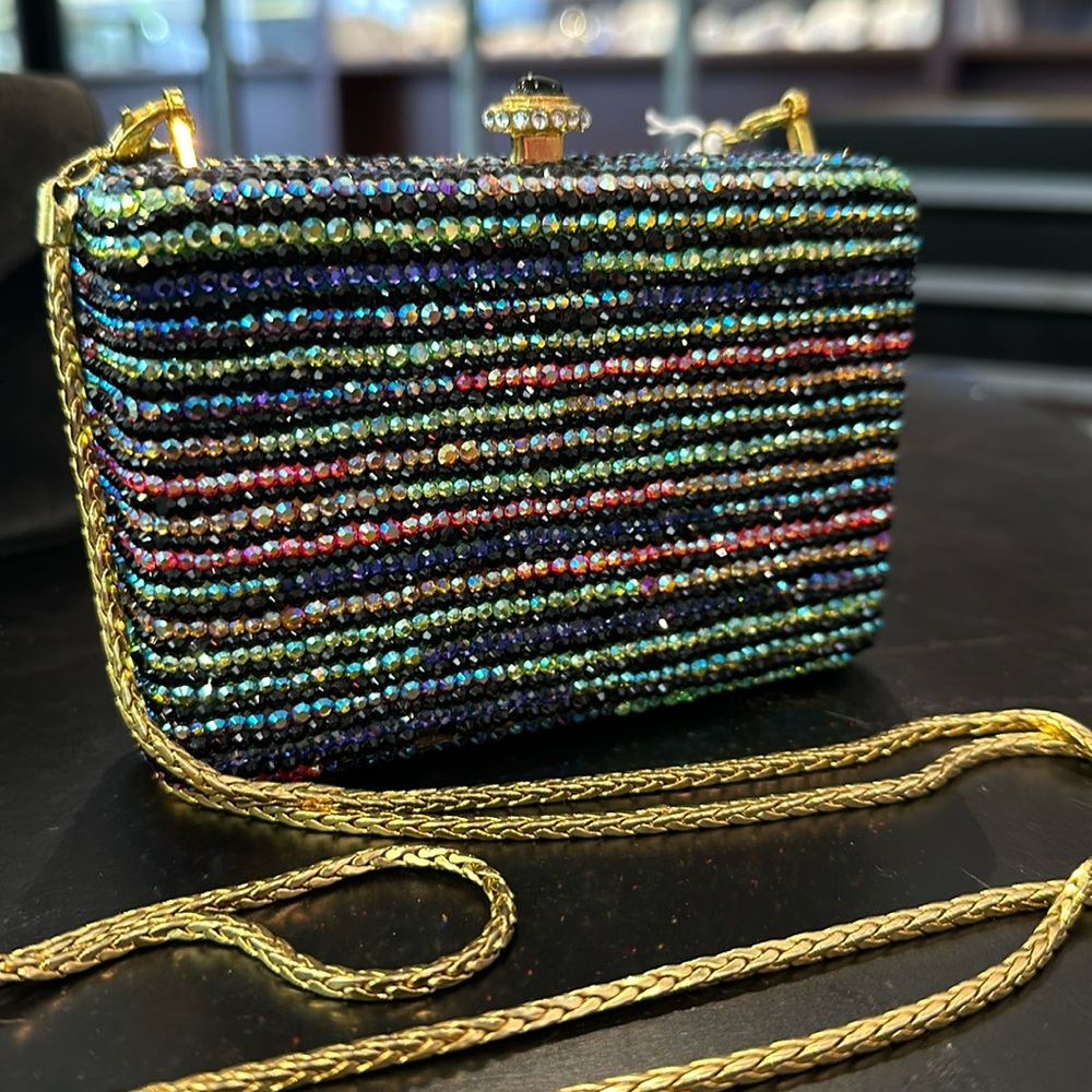 Crystal purse by Katherine Baumann